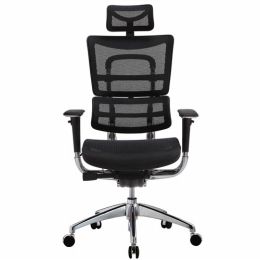 Lifting Swivel Ergonomic Office Chair With Armrest-PHO-801