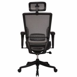 Executive atmos boss aluminum lift red mesh ergonomic office chairDL-SIM01