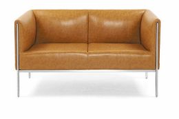 Popular modern leather office sofa-DL-751