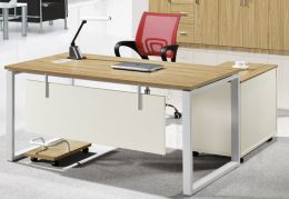 Modern corner office furniture,L shape office desk-AB16-30
