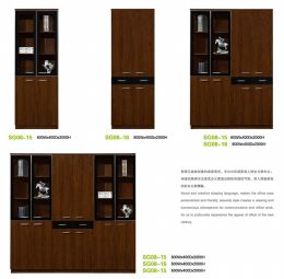 Swing door office panel wooden filing cabinet-SG-08